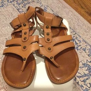 Gianni Bini camel brown sandals size 8.5